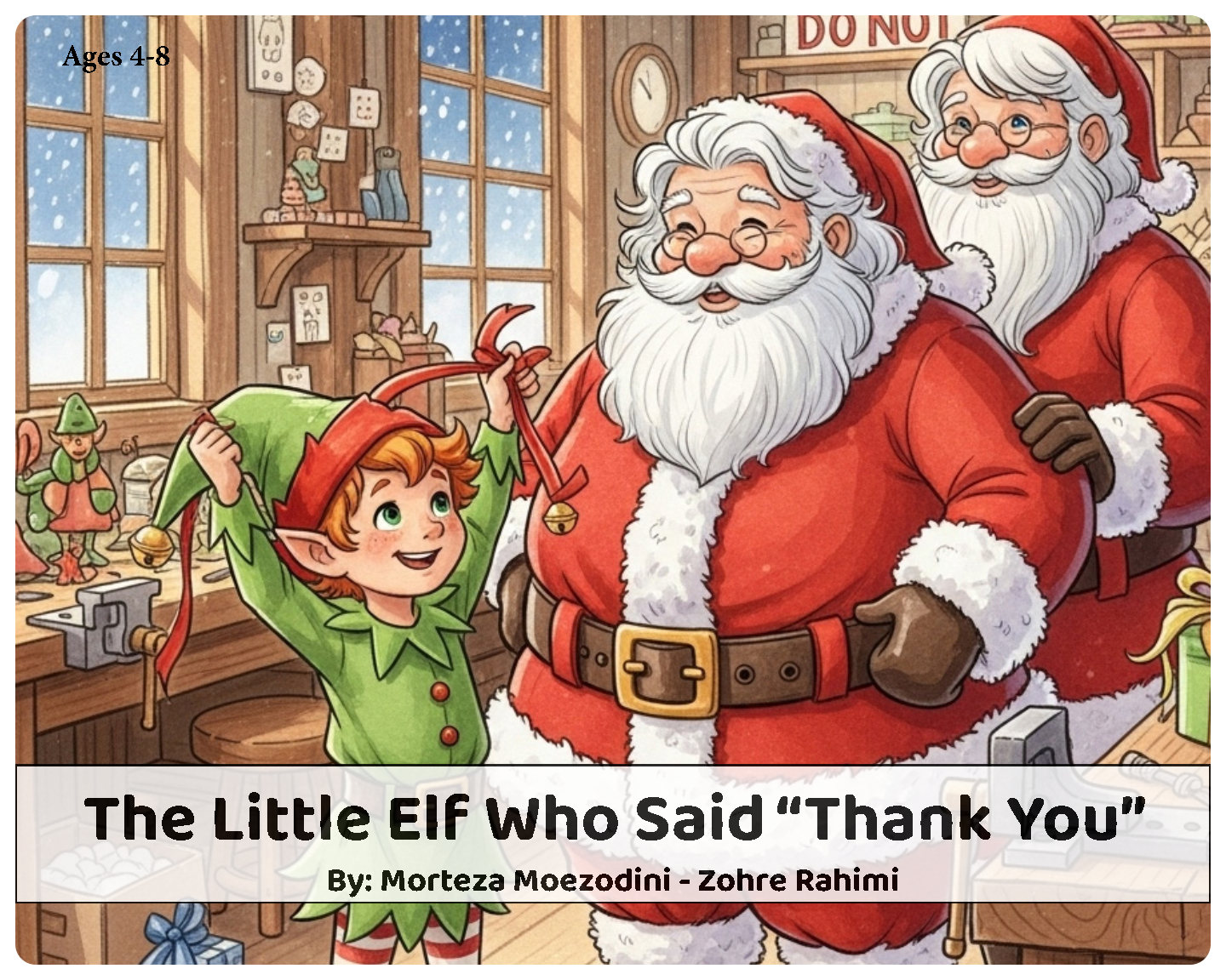 The Little Elf Who Said “Thank You” book cover