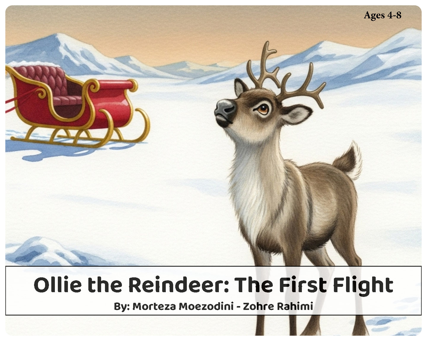 Ollie the Reindeer: The First Flight book cover